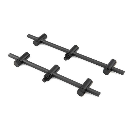 Pachet 2 Buzz bars reglabil Fox Black Label Arbore de carbon 3 22 - 25 cm