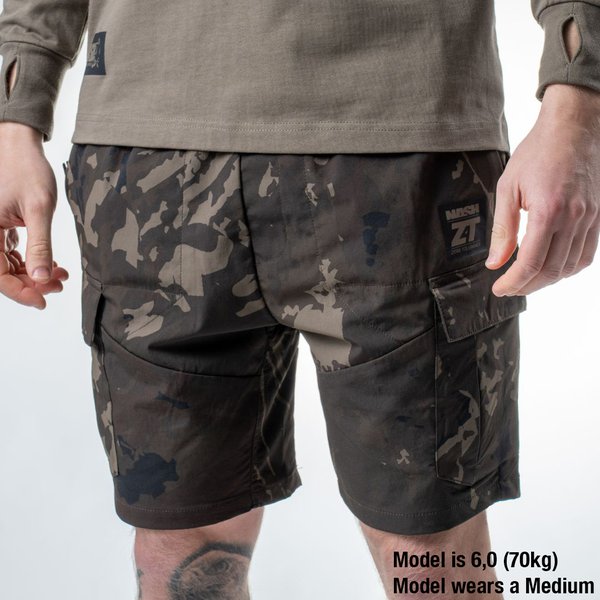 Pantaloni scurți Nash ZT Lite Hydra Flex Camo