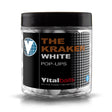Pop ups Vitalbaits The Kraken blanco 14 mm - Tienda Carpfishing