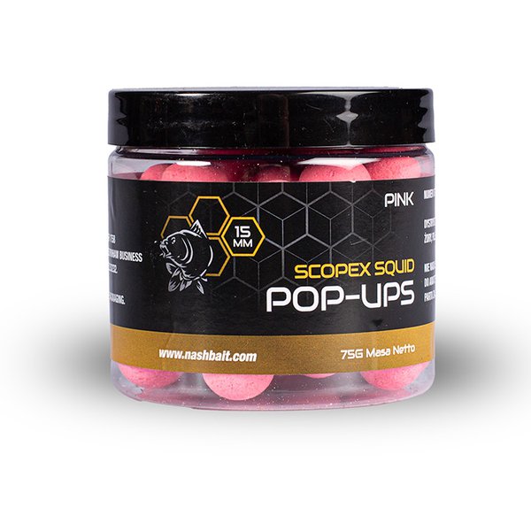 Pop Ups Nash Scopex Squid Roz 15 mm