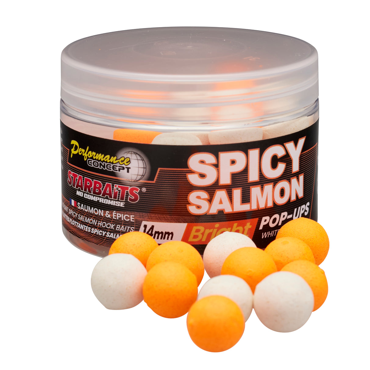 Pop ups Starbaits PC Spicy Salmon Luminoase 14 mm