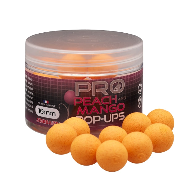 Pop ups Starbaits Probiotic Peach Mâner 16 mm