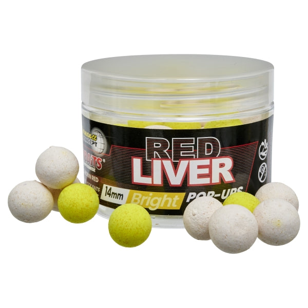 Pop ups Starbaits Red Liver Luminoase 14 mm