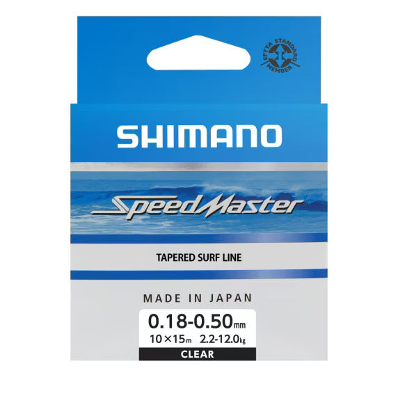 Punți cu linii conice Shimano 0,18 - 0,50 mm - 10 x 15 m