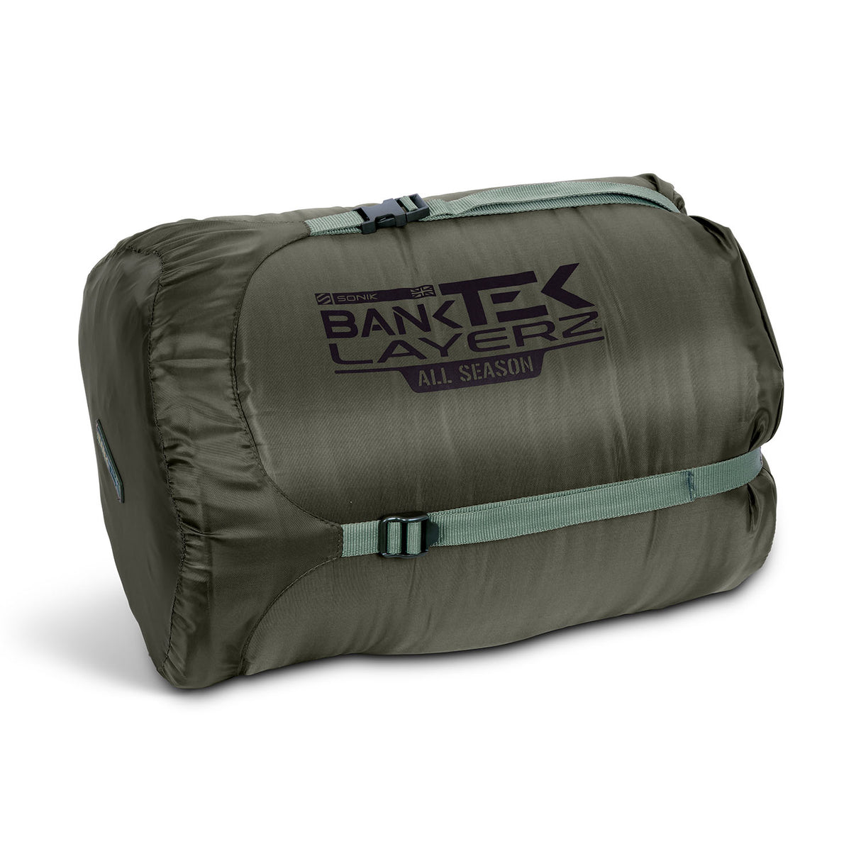 Saco de dormir Sonik Bank-Tek Layerz 5 estaciones - Tienda Carpfishing