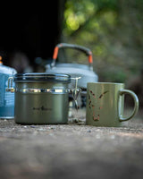 Set de cafea/ceai Fox Kaki