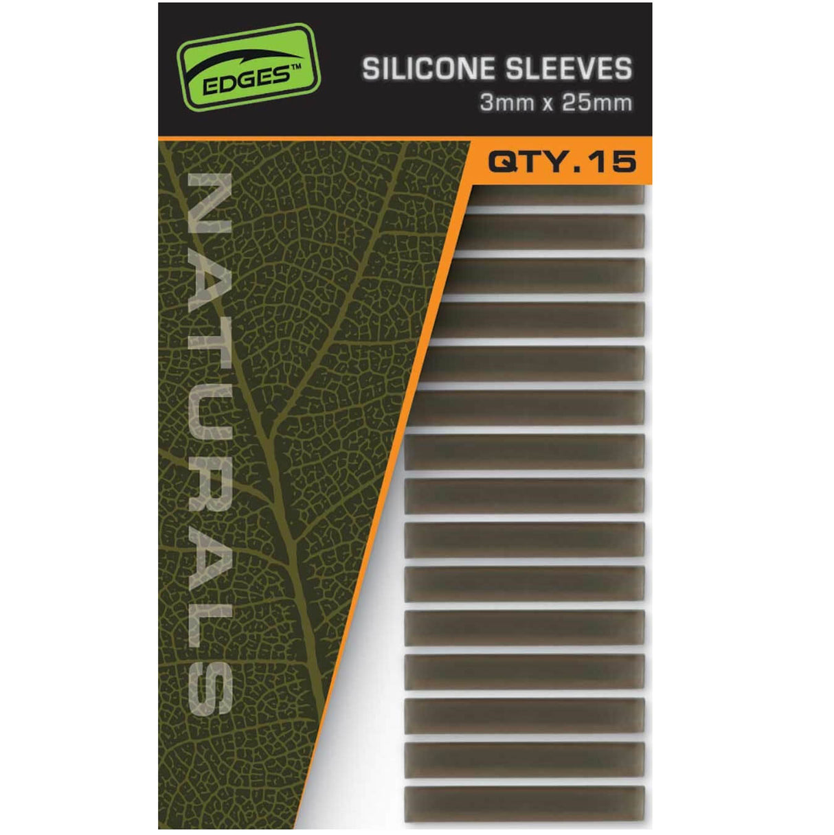 Sleeves Silicon Fox Naturals 3mm x 25mm