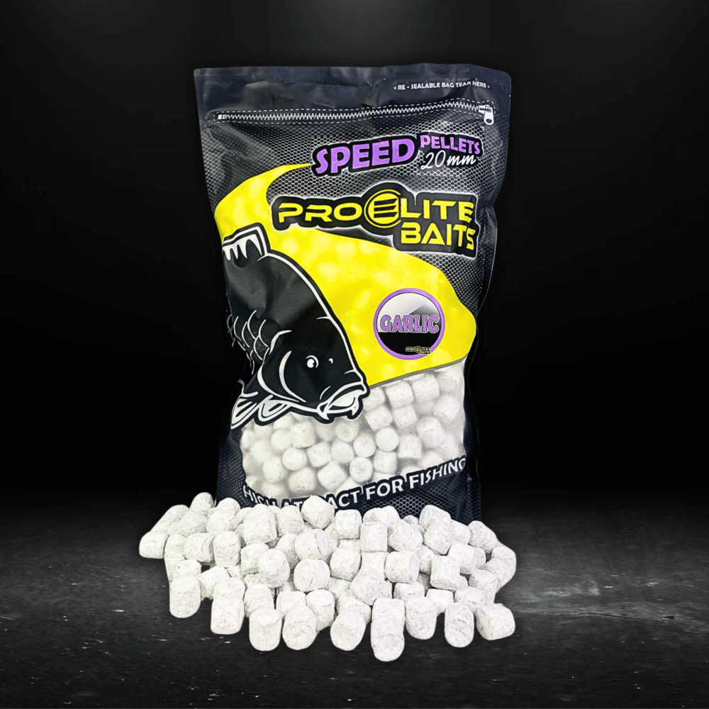 Viteză Pellets Pro Elite Baits Garlic 20 mm 4,5 Kg