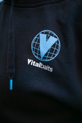Hanorac Vitalbaits Albastru cu glugă