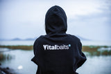 Hanorac Vitalbaits Albastru cu glugă