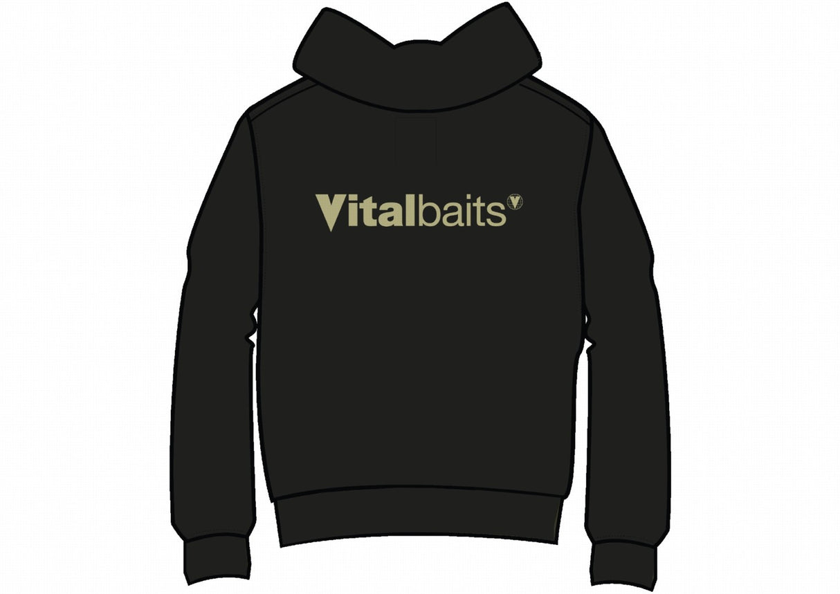 Hanorac Vitalbaits Verde cu glugă