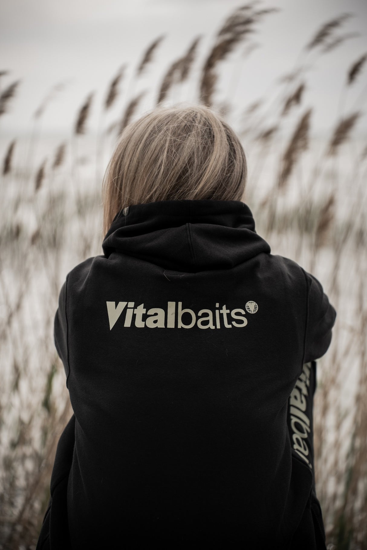 Hanorac Vitalbaits Verde cu glugă