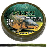 Împletitură Katran Coated Hooklink Flex 25 lb 20 m