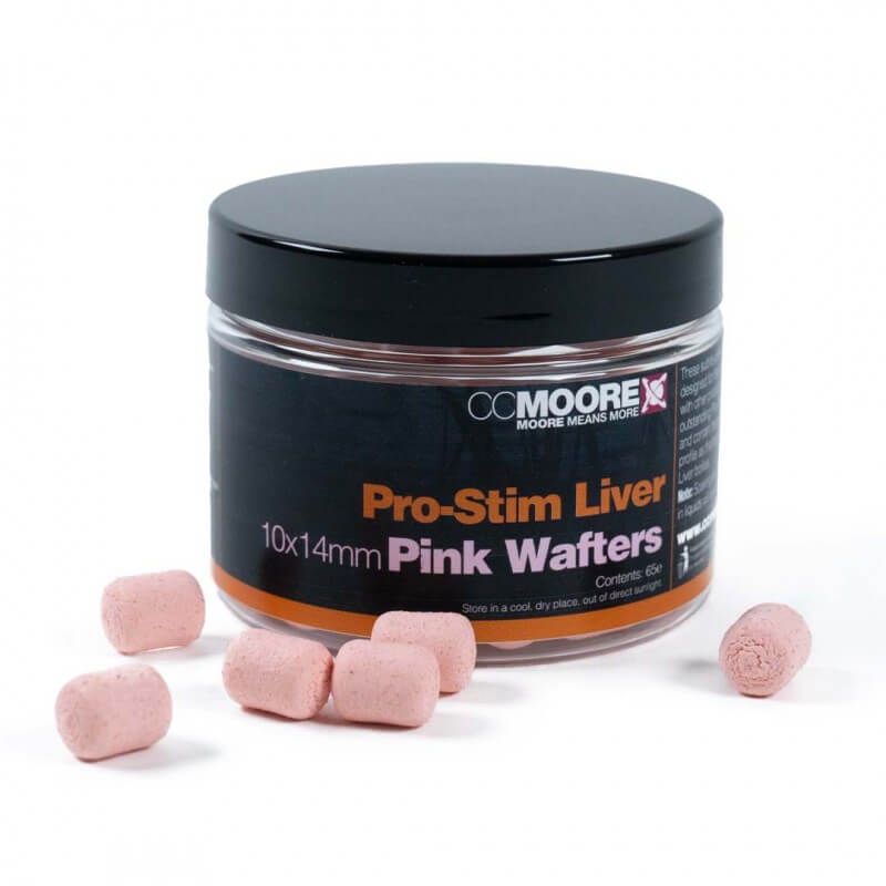 Wafters Dumbells Ccmoore Pro-Stim Liver Pink 10-14 mm