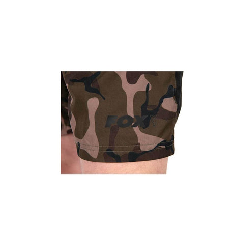 Bañador Fox Swim LW Negro/Camo - Tienda Carpfishing