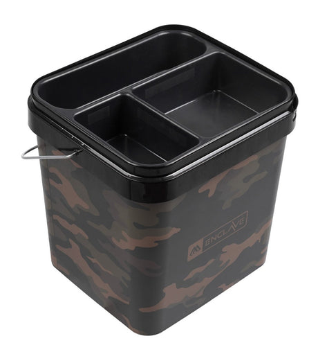 Bandeja para cubo Mikado Enclave Camo - Tienda Carpfishing