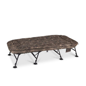 Bed Chair Nash Indulgence MF60 Sleep System Camo Wide 8 patas SS4 - Tienda Carpfishing