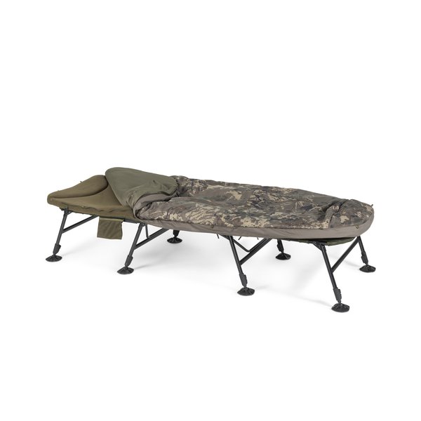 Bed Chair Nash Indulgence HD40 Sleep System Camo 8 picioare