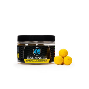 Boilies Echilibrat Any Water banane și Scopex 16 mm - Tienda Carpfishing