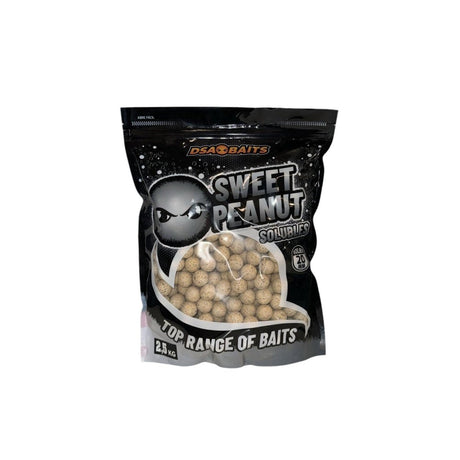 Boilies Solubles DSA Baits Top Range Sweet Peanut 20 mm 2,5 Kg - Tienda Carpfishing