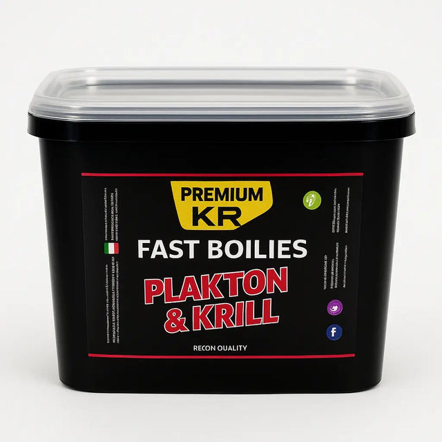 Boilies Solubles Krom Quality Plakton & Krill 20 mm 5KG - Tienda Carpfishing