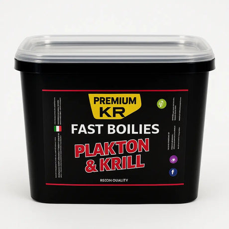 Boilies Solubles Krom Quality Plakton & Krill 24 mm 5KG - Tienda Carpfishing