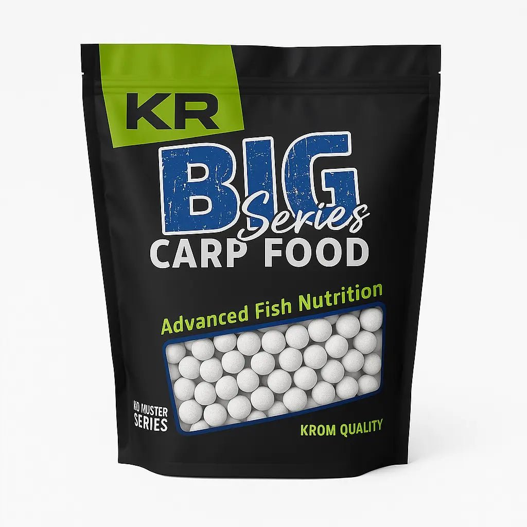 Boilies Solubles Krom Quality White Boom 12 mm 2,5KG - Tienda Carpfishing