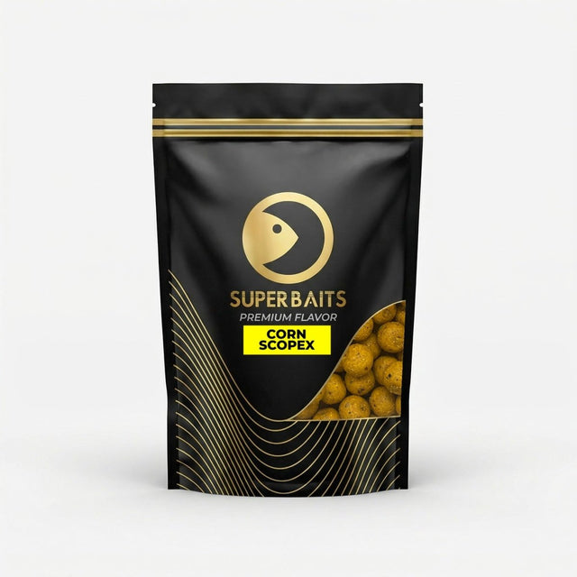 Boilies Superbaits Corn Scopex 20 mm - Tienda Carpfishing