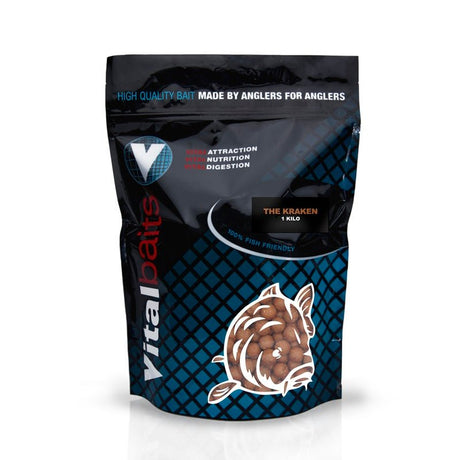 Boilies Vitalbaits The Kraken 18 mm - Tienda Carpfishing