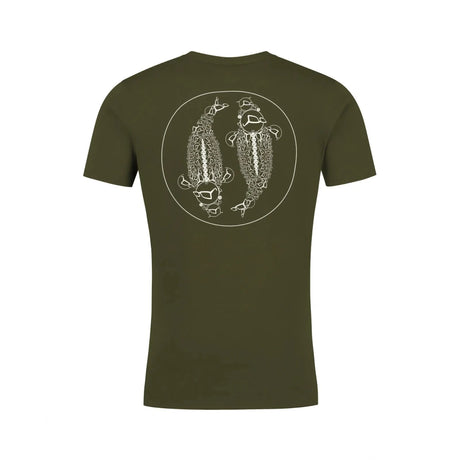 Camiseta Mujer Korda Mandala Dark Olive - Tienda Carpfishing