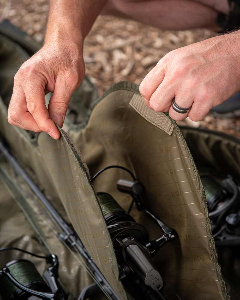 Funda triple para cañas Fox Camolite Tri Sleeves