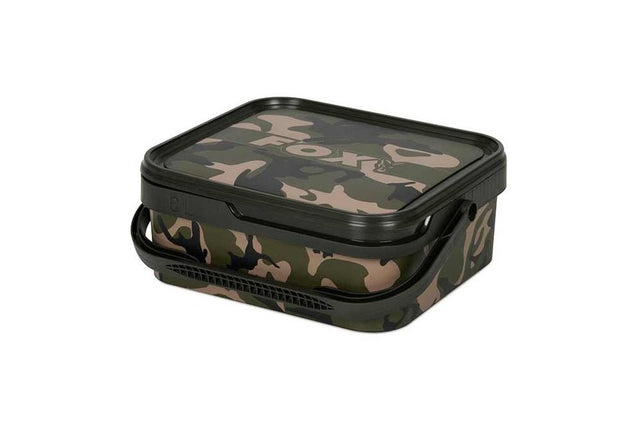 Cubo Fox Camo 6 litros - Tienda Carpfishing