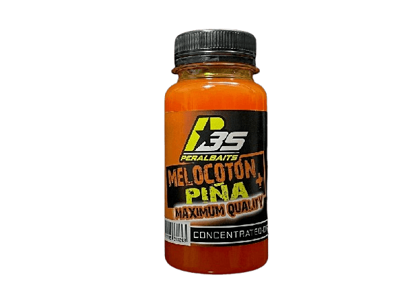 Dip Peralbaits Melocotón Piña 150 ml - Tienda Carpfishing
