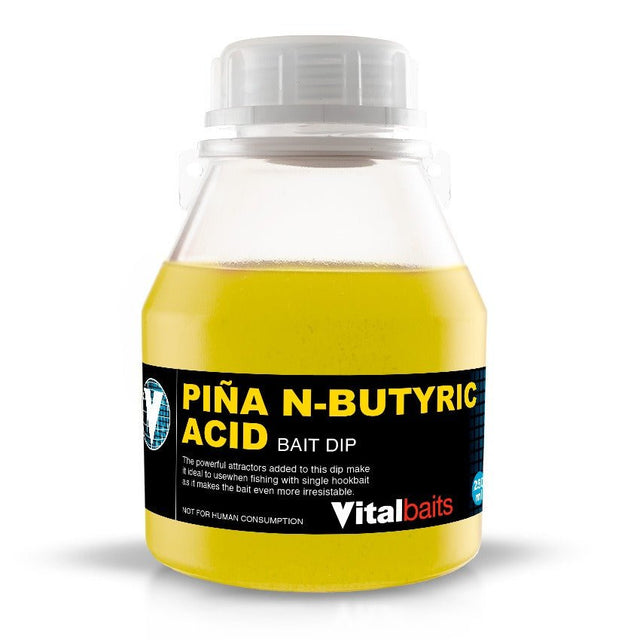 Dip Vitalbaits Piña Butyric 250 ml - Tienda Carpfishing