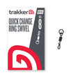 Enganche rápido con anilla Trakker talla 8 - Tienda Carpfishing