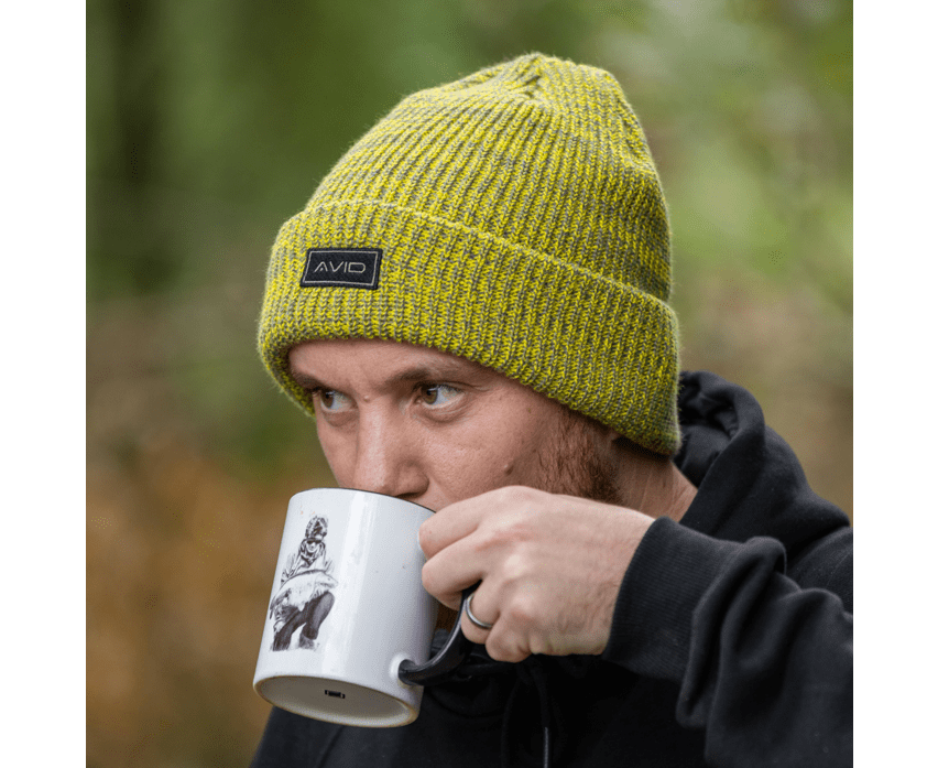 Gorro Avid Carp Marl Amarillo - Tienda Carpfishing