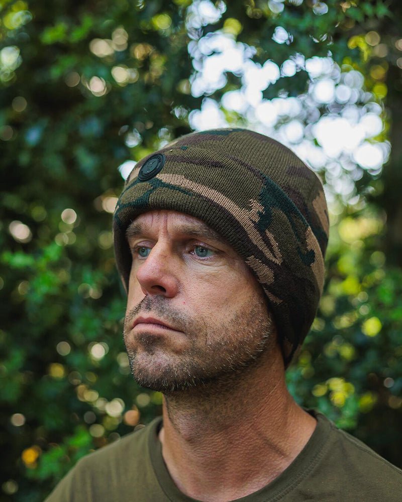 Gorro Fox Sherpa Tec Camo - Tienda Carpfishing