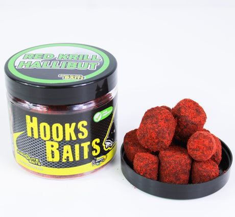 Hook Pellets en polvo Pro Elite Baits Red Krill Halibut 14 - 20 mm - Tienda Carpfishing