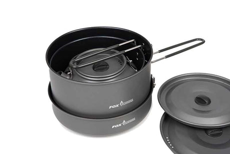 Juego de cocina Fox CookWare 4 piezas - Tienda Carpfishing