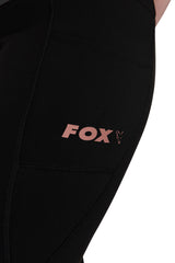 Leggins Fox WC Negros Para Mujer - Tienda Carpfishing