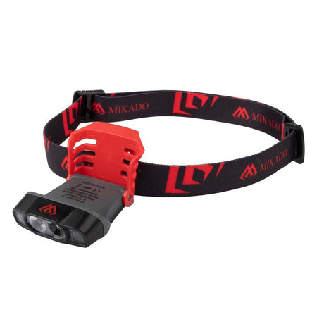 Linterna frontal Mikado con clip universal - Tienda Carpfishing