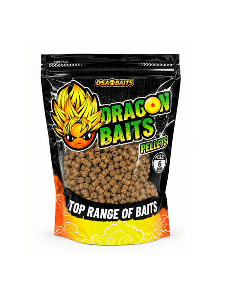 Pellets DSA Baits Top Range Dragon Baits 6 mm - Tienda Carpfishing