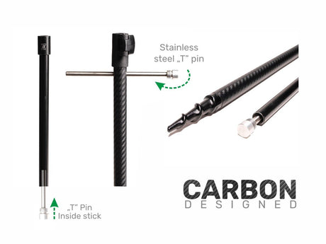 Pica de carbono Zfish 50 - 90 cm - Tienda Carpfishing