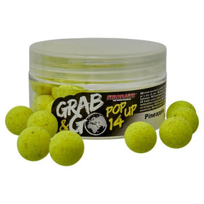 Pop Ups Starbaits Grab Go Piña 14 mm - Tienda Carpfishing