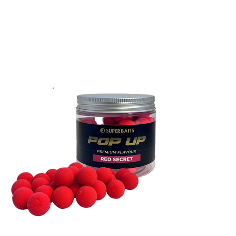 Pop Ups Superbaits Red Secret 15 mm - Tienda Carpfishing