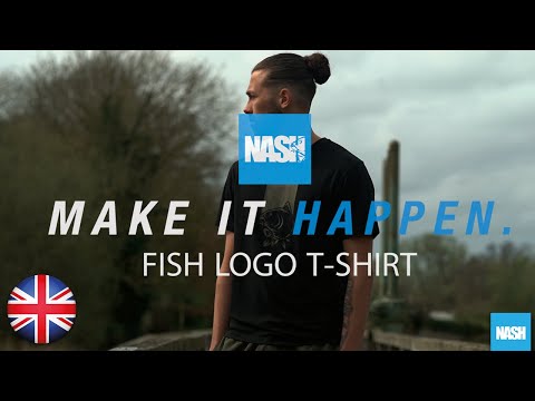 Tricou Nash Fish Box Logo negru