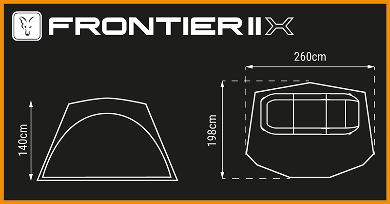 Refugio Fox Frontier II X - Tienda Carpfishing