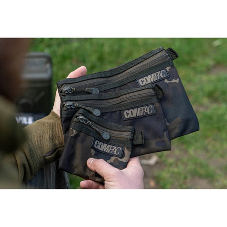 Set de carteras Korda Compac Dark Kamo - Tienda Carpfishing