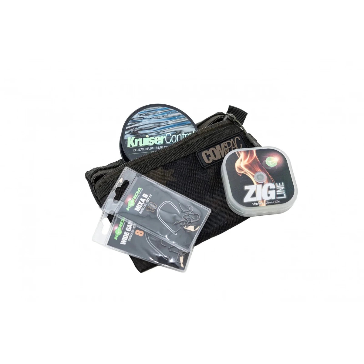 Set de carteras Korda Compac Dark Kamo - Tienda Carpfishing