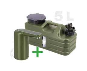 Set grifo + garrafa de agua NGT 5L - Tienda Carpfishing